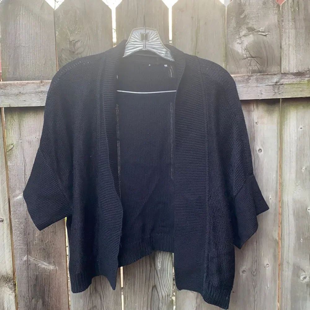Black open cardiganβsz. M